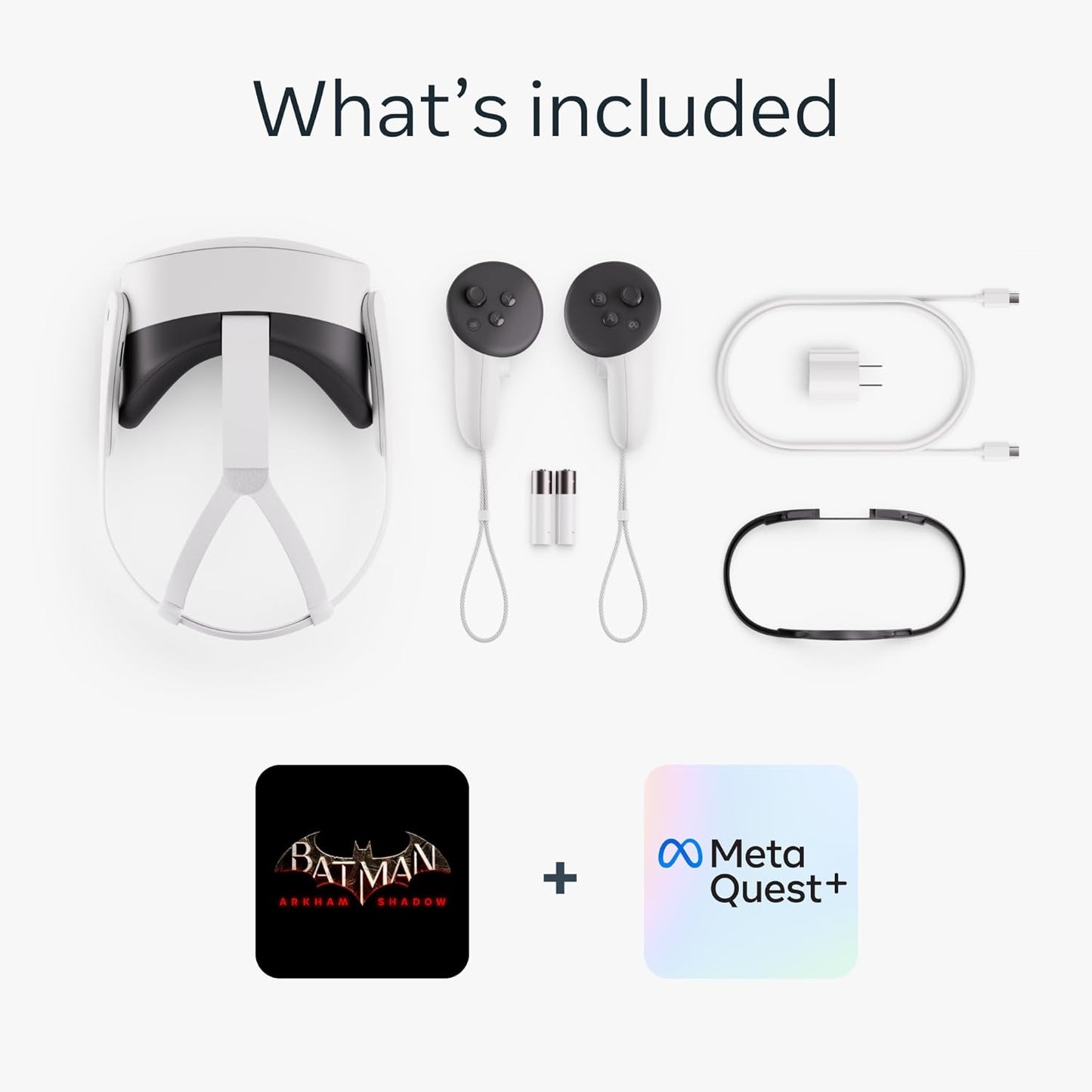 Quest 3S 256GB — Get Batman: Arkham Shadow and a 3-Month Trial of Quest+ Included — All-In-One Headset