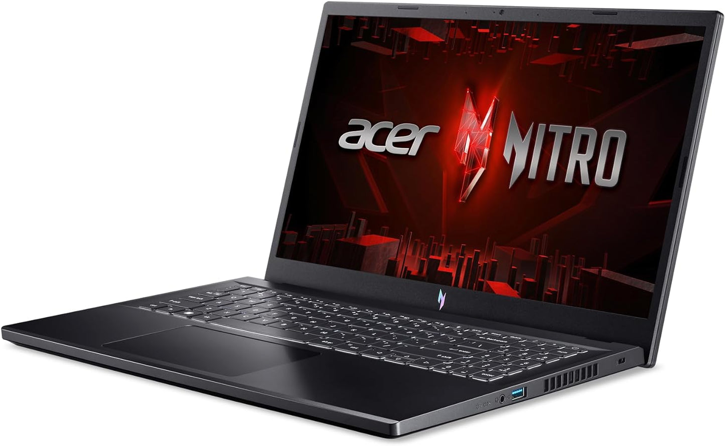 Nitro V Gaming Laptop | Intel Core I5-13420H Processor | NVIDIA Geforce RTX 4050 Laptop GPU | 15.6" FHD IPS 144Hz Display | 8GB DDR5 | 512GB Gen 4 SSD | Wifi 6 | Backlit KB | ANV15-51-51H9