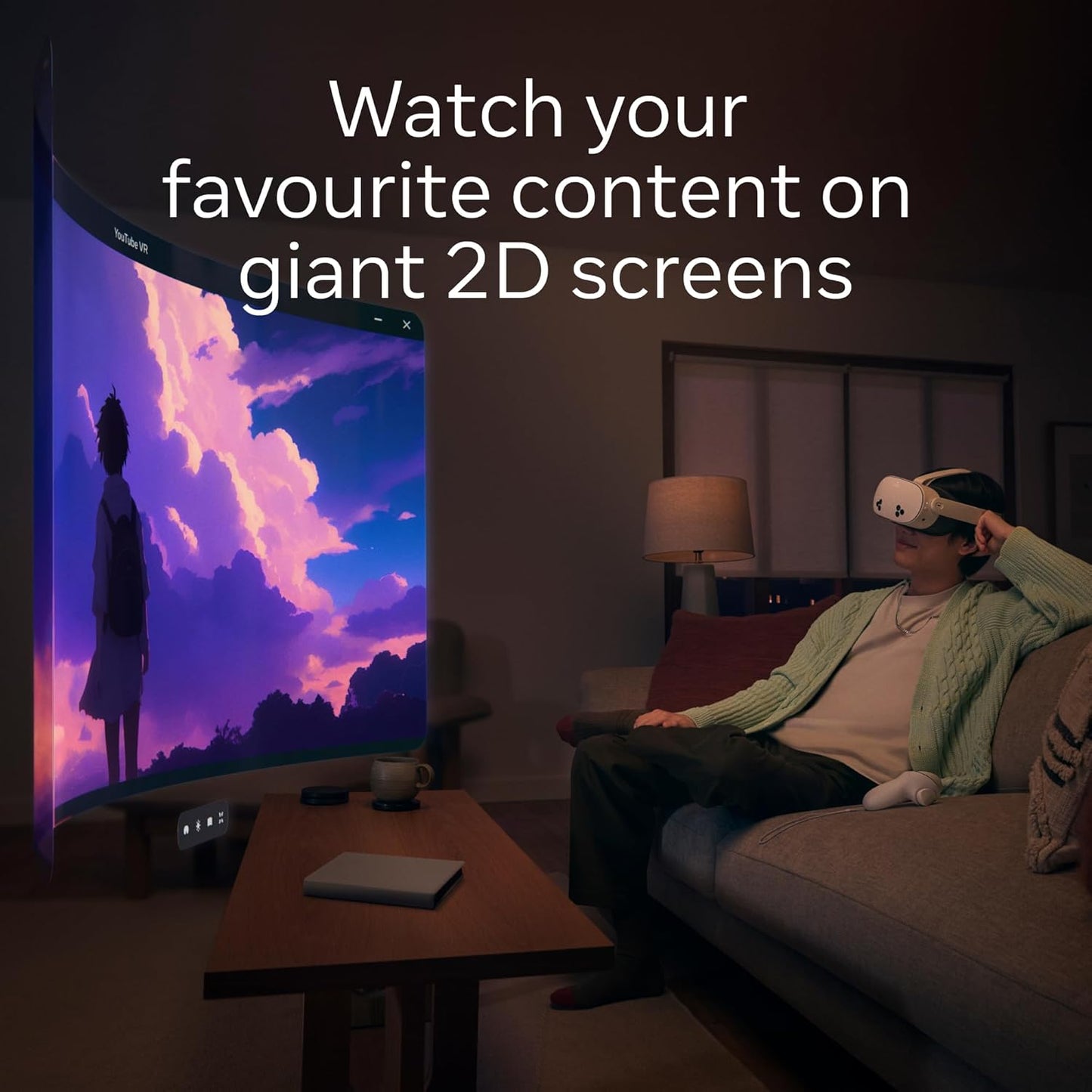 Quest 3S 256GB — Get Batman: Arkham Shadow and a 3-Month Trial of Quest+ Included — All-In-One Headset