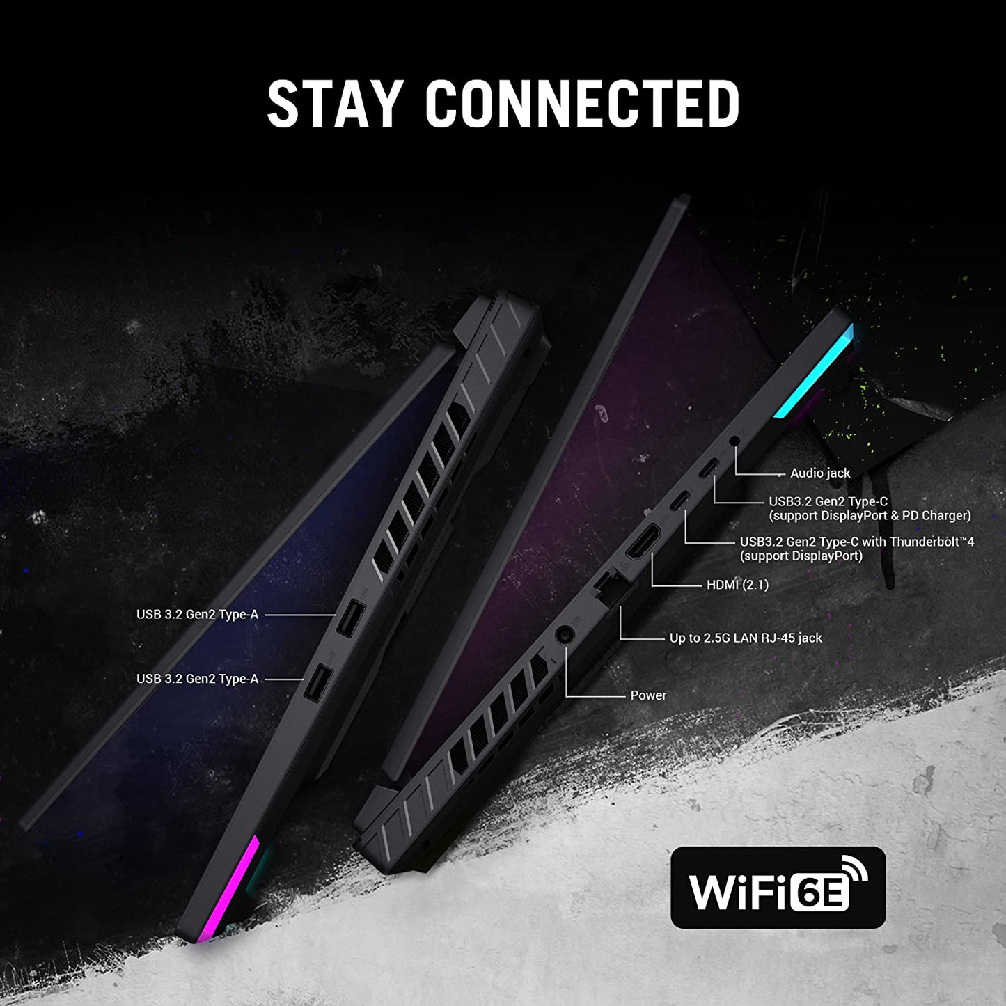 ROG Strix G16 Gaming Laptop, 165Hz Display, NVIDIA® Geforce RTX™ 4060, Intel Core I7-13650Hx, 16GB DDR5, 1TB Pcie Gen4 SSD, Wi-Fi 6E, Windows 11, G614JV-AS74