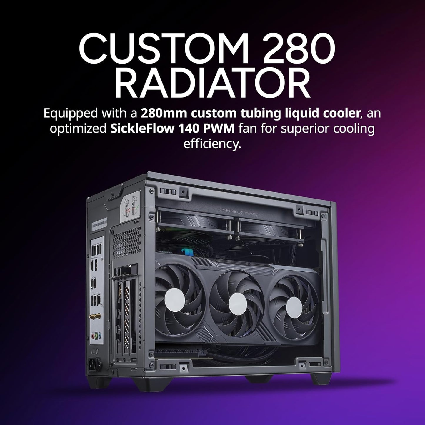NR2 Pro Mini ITX – Intel I7-14700F 2.1Ghz (5.4Ghz Turbo) | Gigabyte RTX 4070 Super 12GB & B760I AORUS PRO | 32GB DDR5 6000Mhz | 1TB Gen4 M.2 | Wifi | Windows 11-280Mm AIO Gaming PC