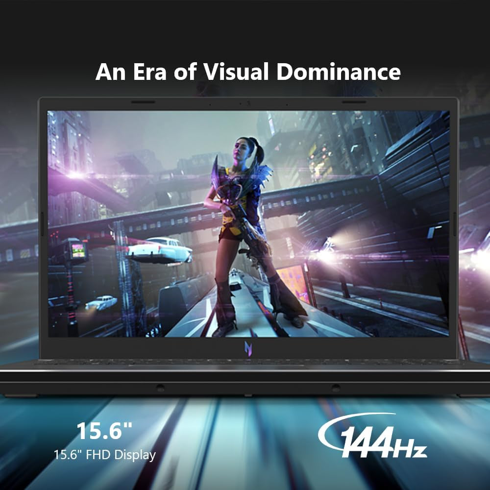 Nitro V Gaming Laptop | Intel Core I5-13420H Processor | NVIDIA Geforce RTX 4050 Laptop GPU | 15.6" FHD IPS 144Hz Display | 8GB DDR5 | 512GB Gen 4 SSD | Wifi 6 | Backlit KB | ANV15-51-51H9